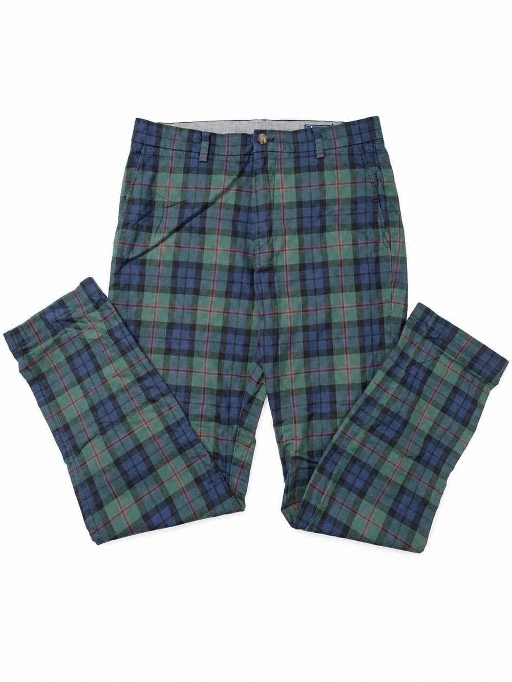 Vineyard Vines Mens 33x32 Plaid Golf Pants Straight Leg Good Condition